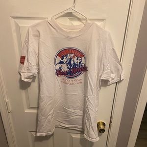Vintage 1997 Piggly Wiggly supermarkets fruit of the loom t shirt size XL white